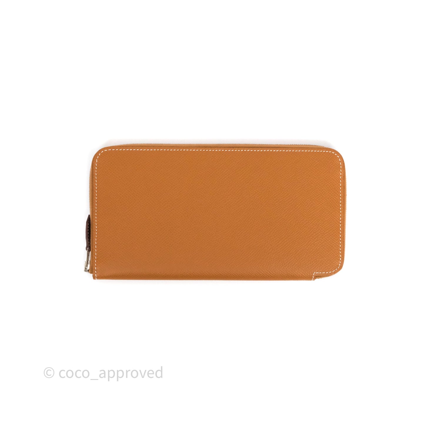 Hermès Silk In Classique Long Wallet Gold Epsom