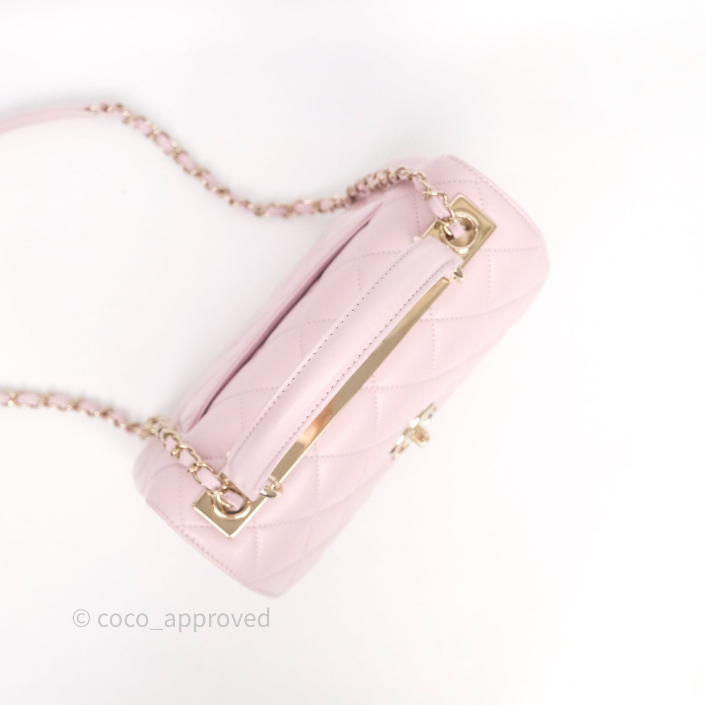 Chanel Small Trendy CC Lilac Lambskin Gold Hardware
