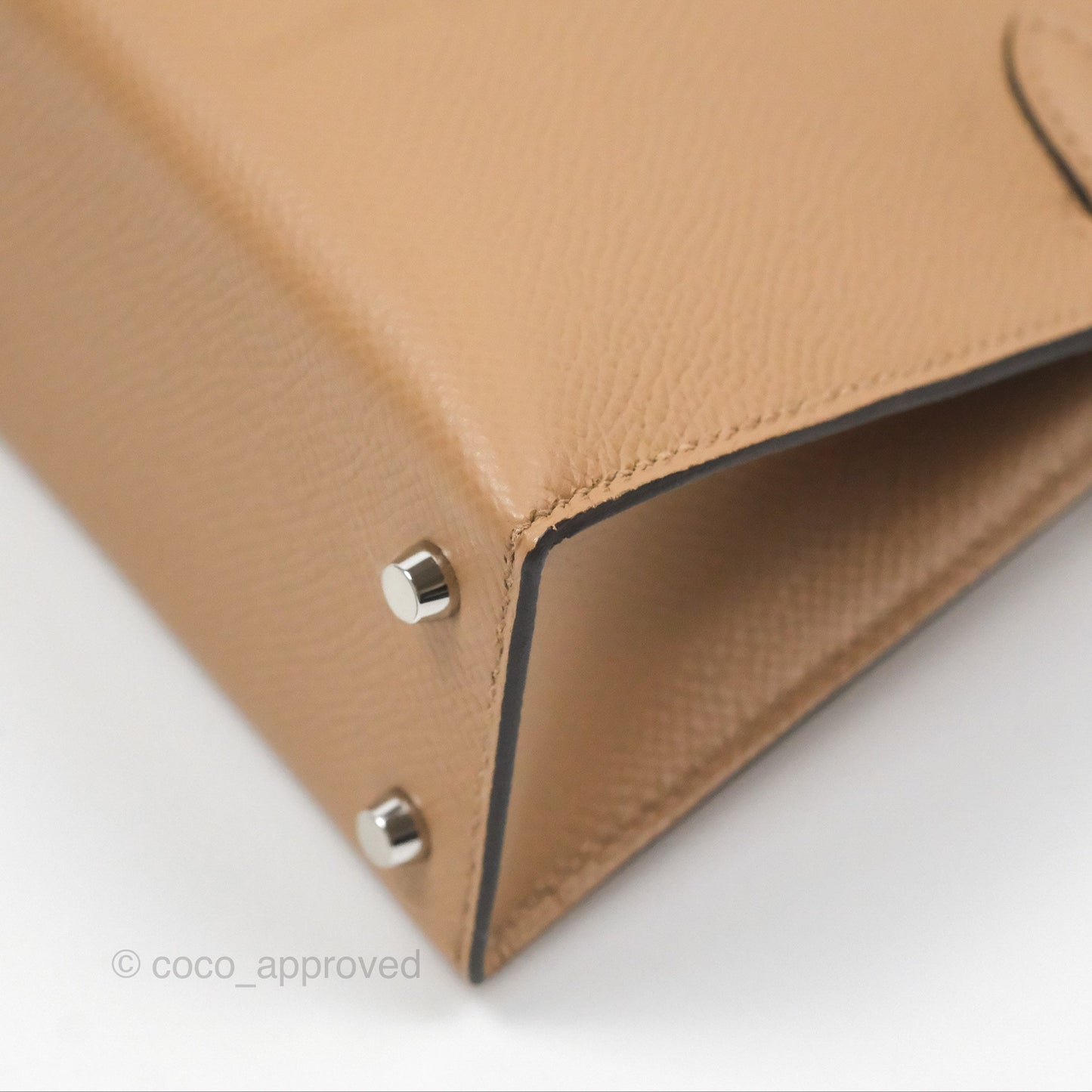 Hermès Mini Kelly II Chai 0M Epsom Palladium Hardware