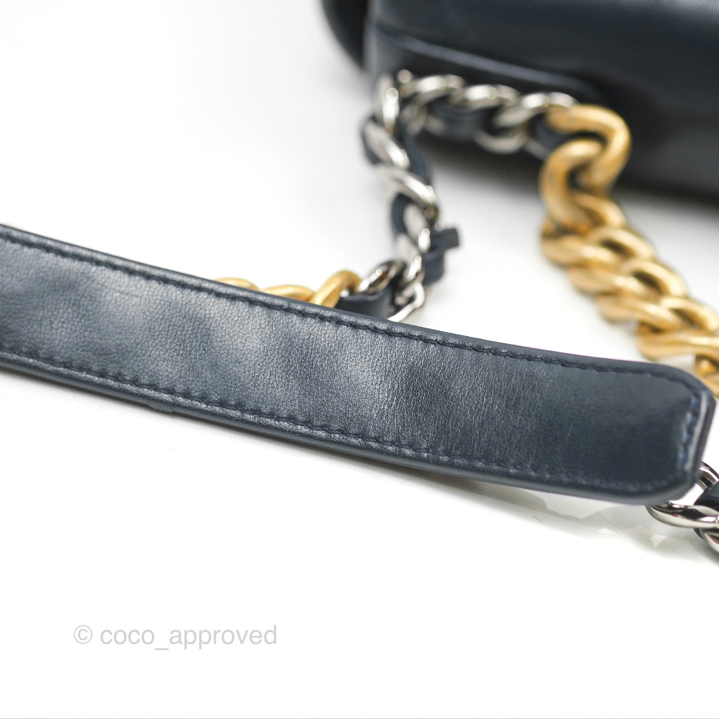 Chanel 19 Small Navy Mixed Hardware