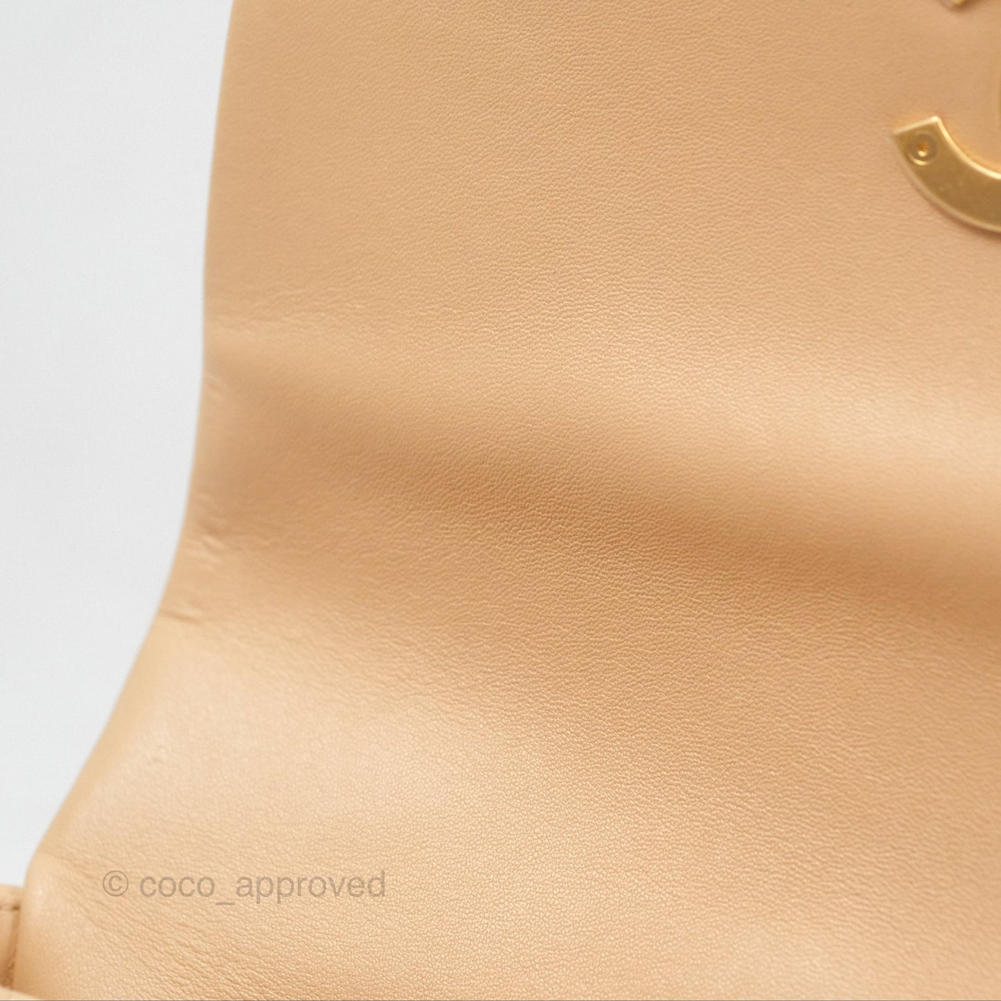 Chanel 19 Small Beige Mixed Hardware