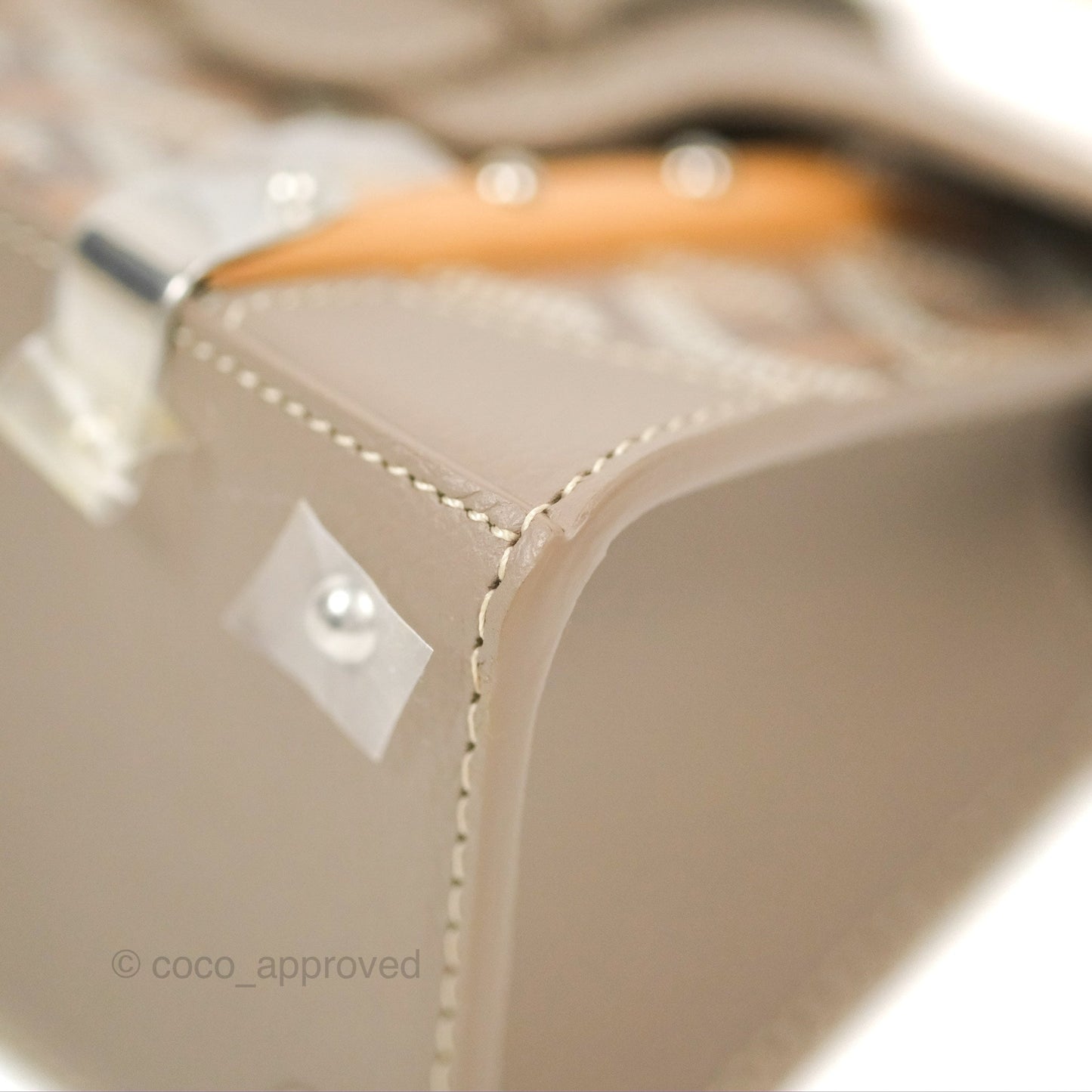 Goyard Saïgon Structuré Nano Bag Grege Silver Hardware