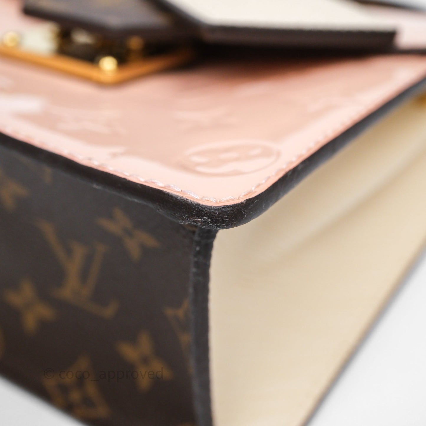 Louis Vuitton Spring Street Vernis Epi Monogram Rose Ballerine