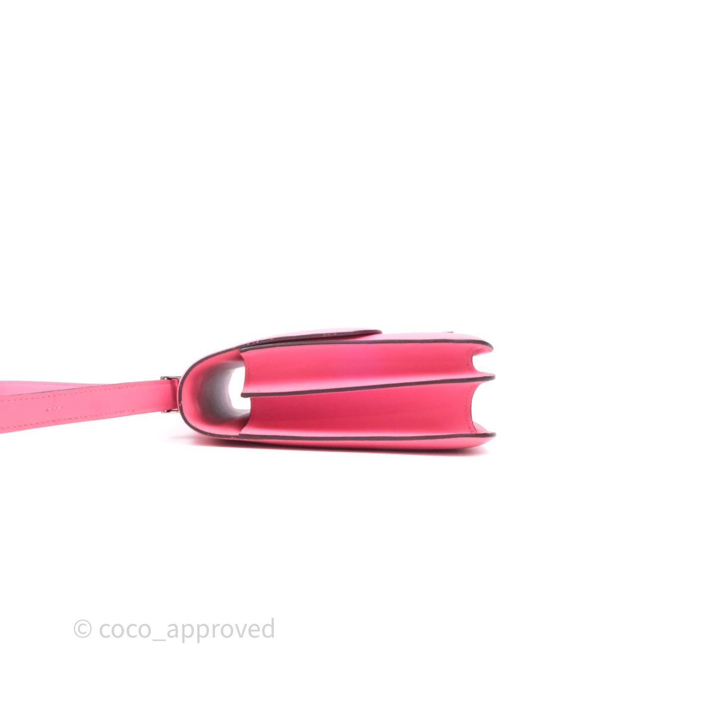 Hermès Constance 24 Rose Azalee 8W Epsom Palladium Hardware