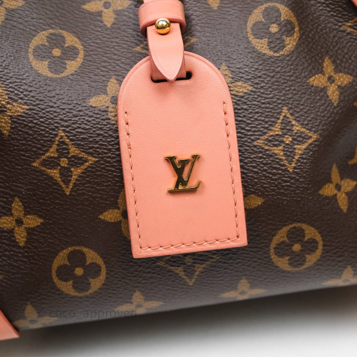 Louis Vuitton Petite Malle Souple Pink Monogram Canvas