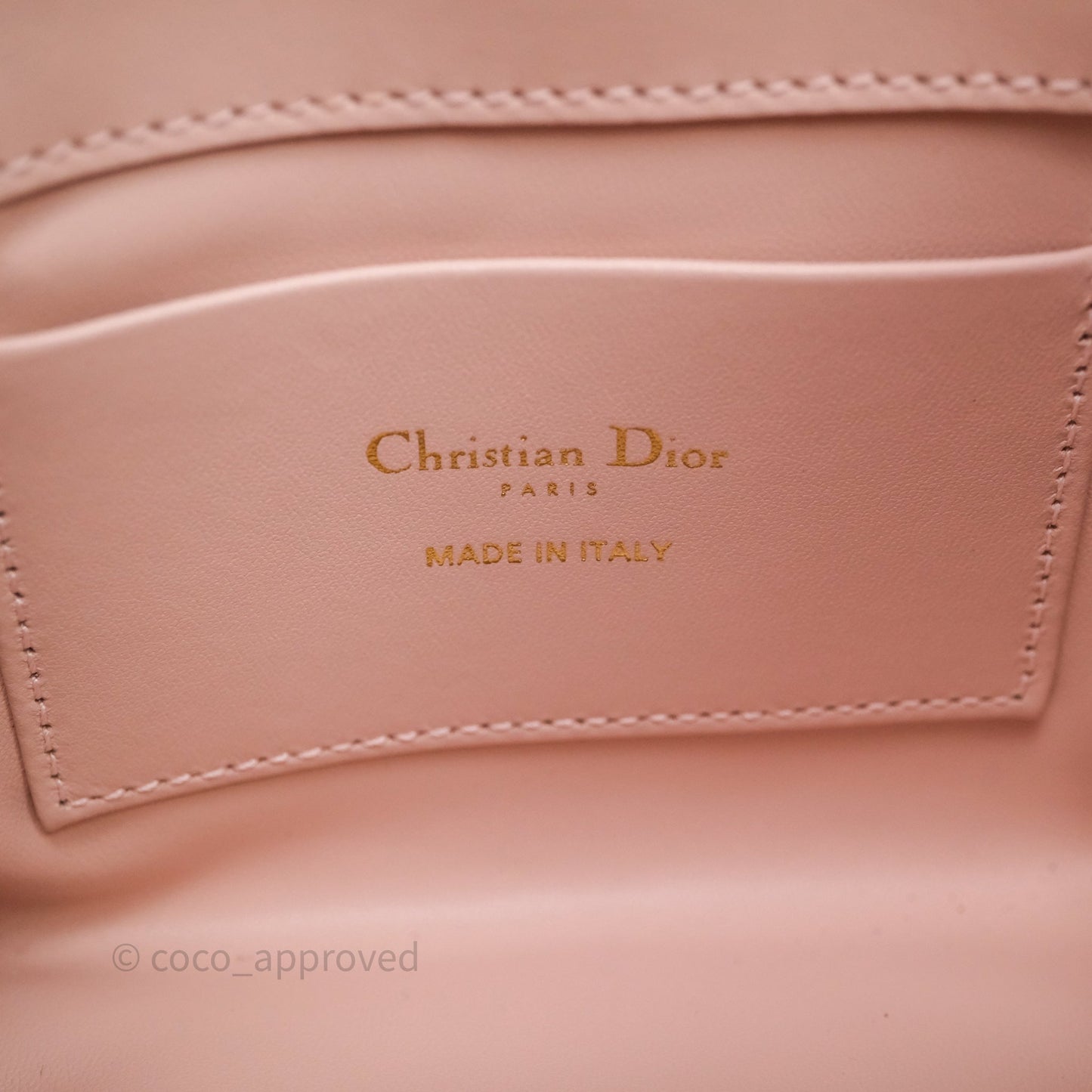 Christian Dior Toujours Vertical Nano Tote Bag Pink
