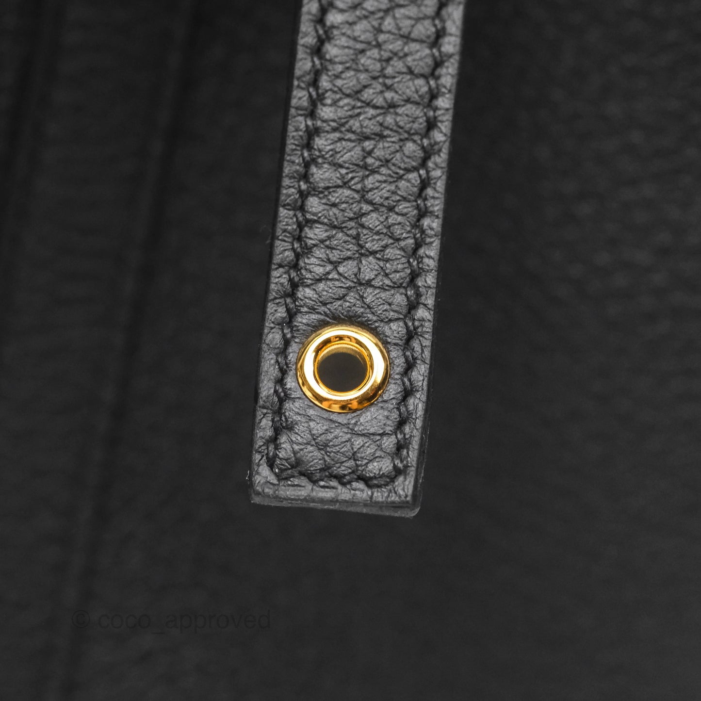 Hermès Picotin Lock 18 Noir 89 Taurillon Clemence Gold Hardware
