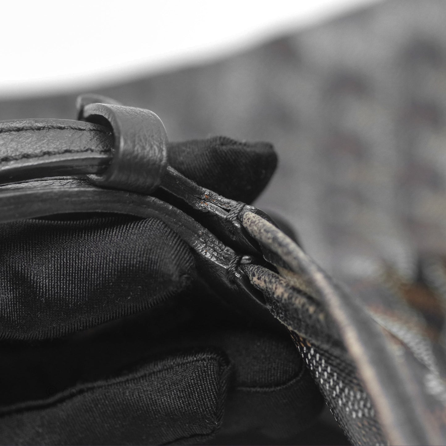Goyard Saint Louis Black Goyardine Canvas PM⁣⁣⁣⁣⁣⁣⁣⁣⁣⁣⁣⁣⁣⁣⁣⁣