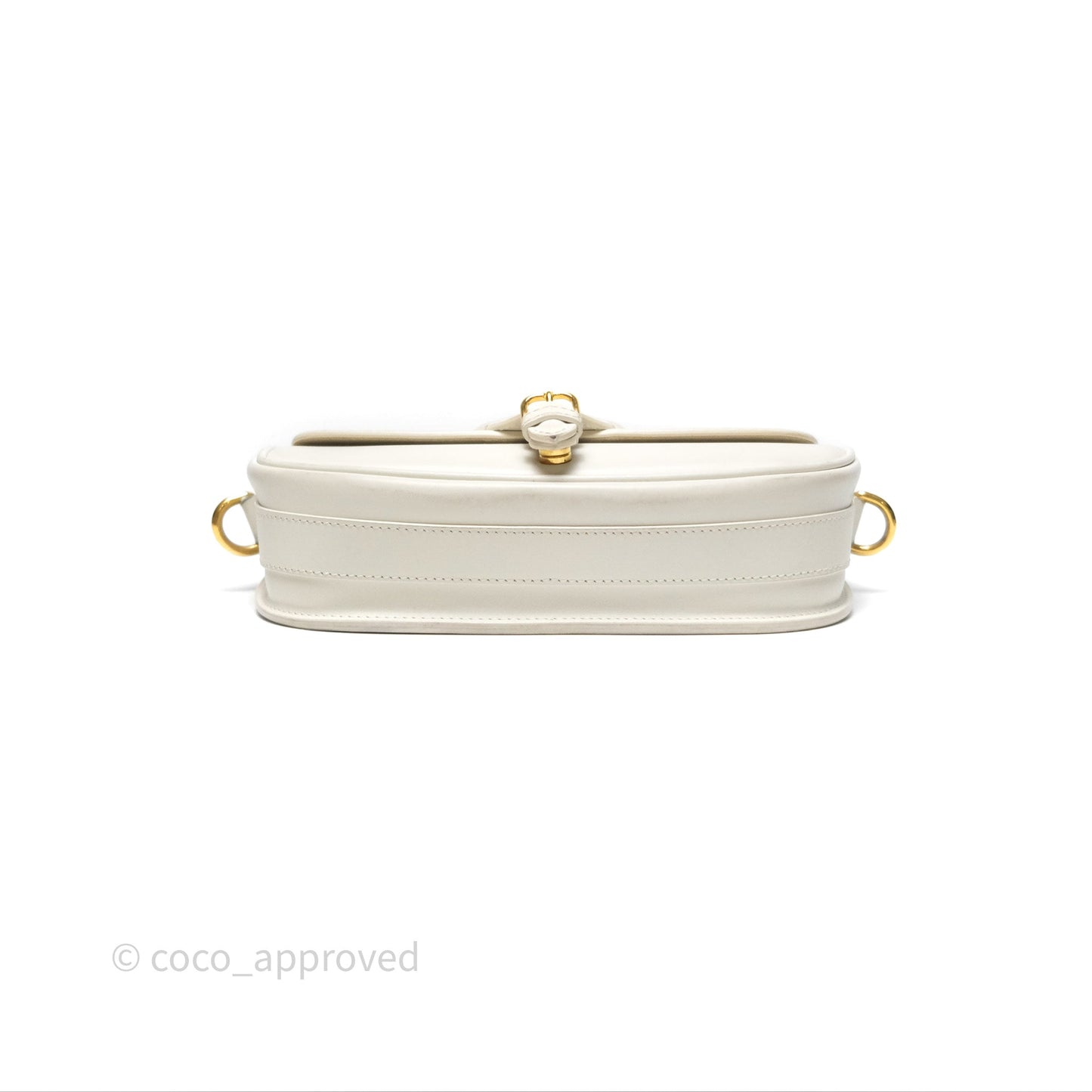 Christian Dior Bobby East-West Bag Calfskin White