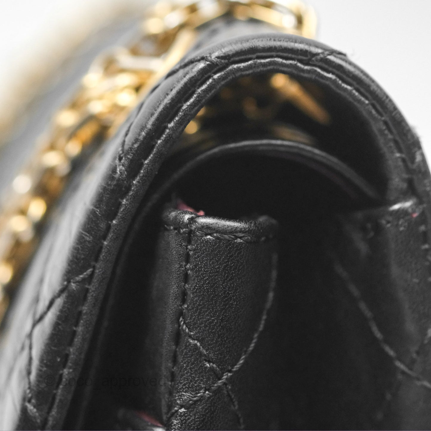 Chanel Reissue 225 Quilted Black Aged Calfskin Aged Gold Hardware
