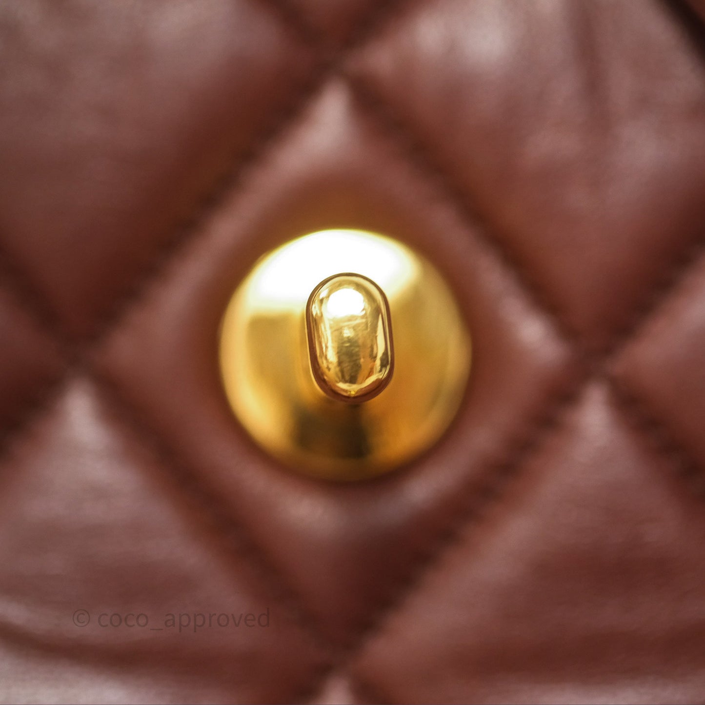 Chanel Vintage CC Duma Backpack Brown Lambskin 24K Gold Hardware