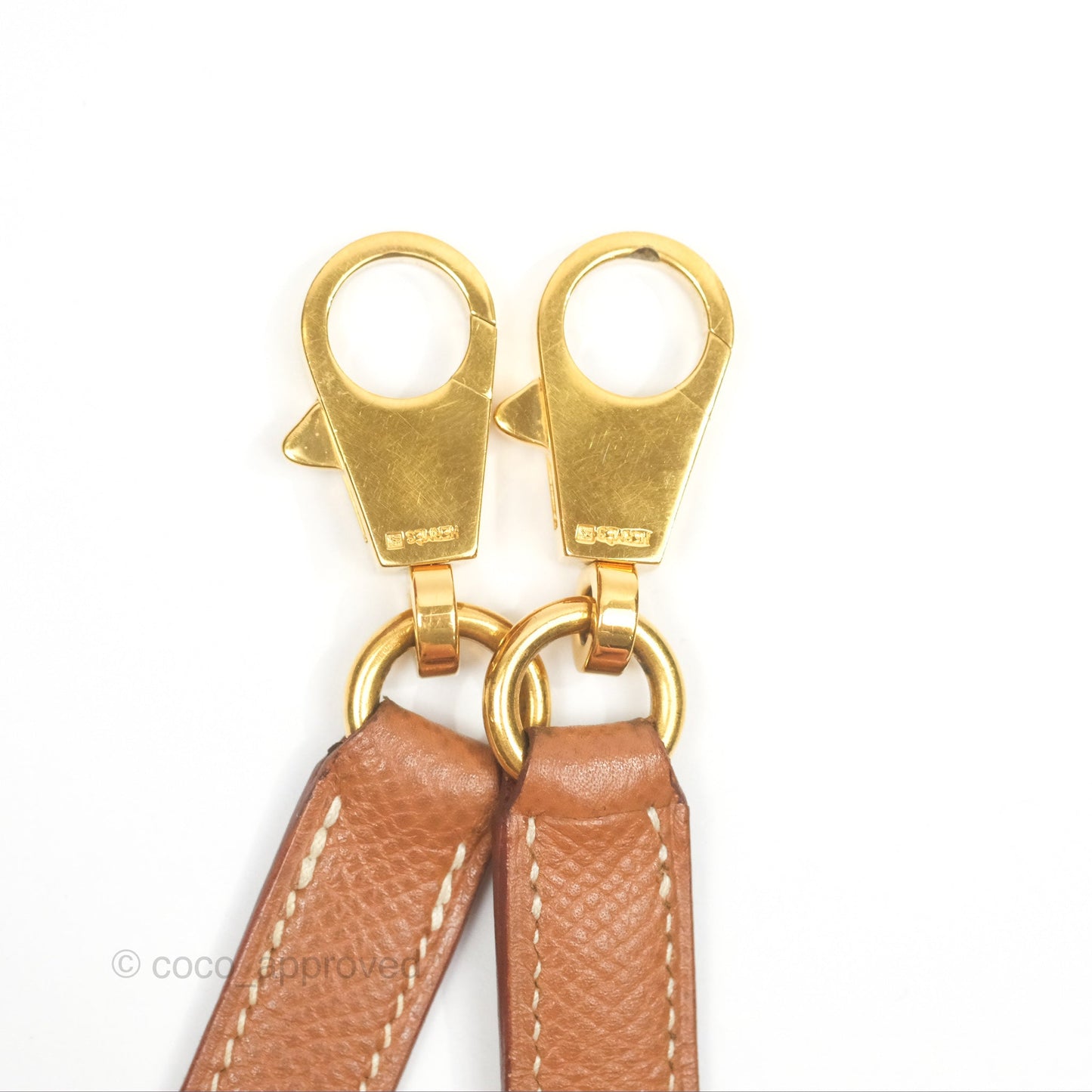 Hermès Kelly 32 Sellier Gold Epsom Gold Hardware