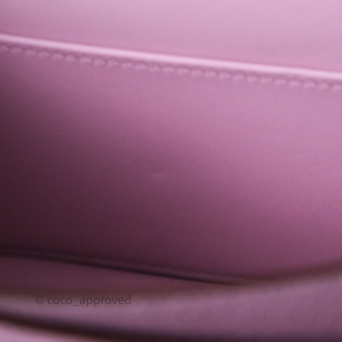 Hermès Constance Mini 18cm Mauve Sylvestre X9 Chevre Mysore Palladium Hardware