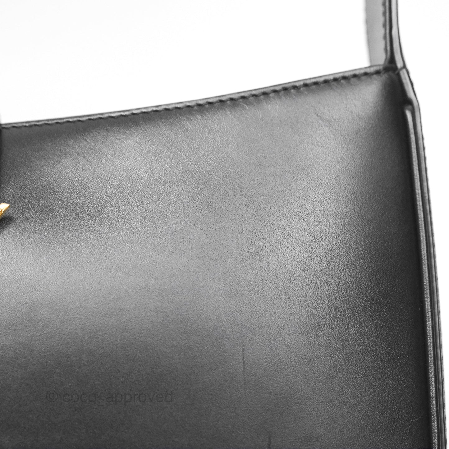 Saint Laurent ‘Le 5 a 7’ Hobo Bag Black Smooth Calfskin
