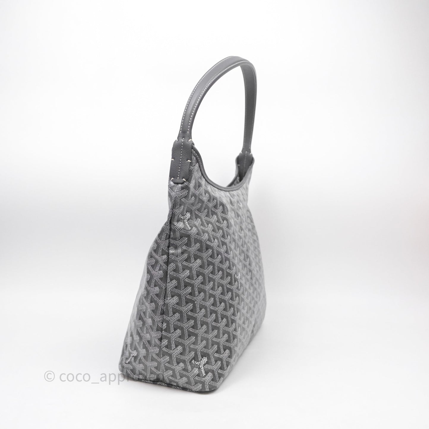 Goyard Bohème Hobo Bag Grey Goyardine Canvas