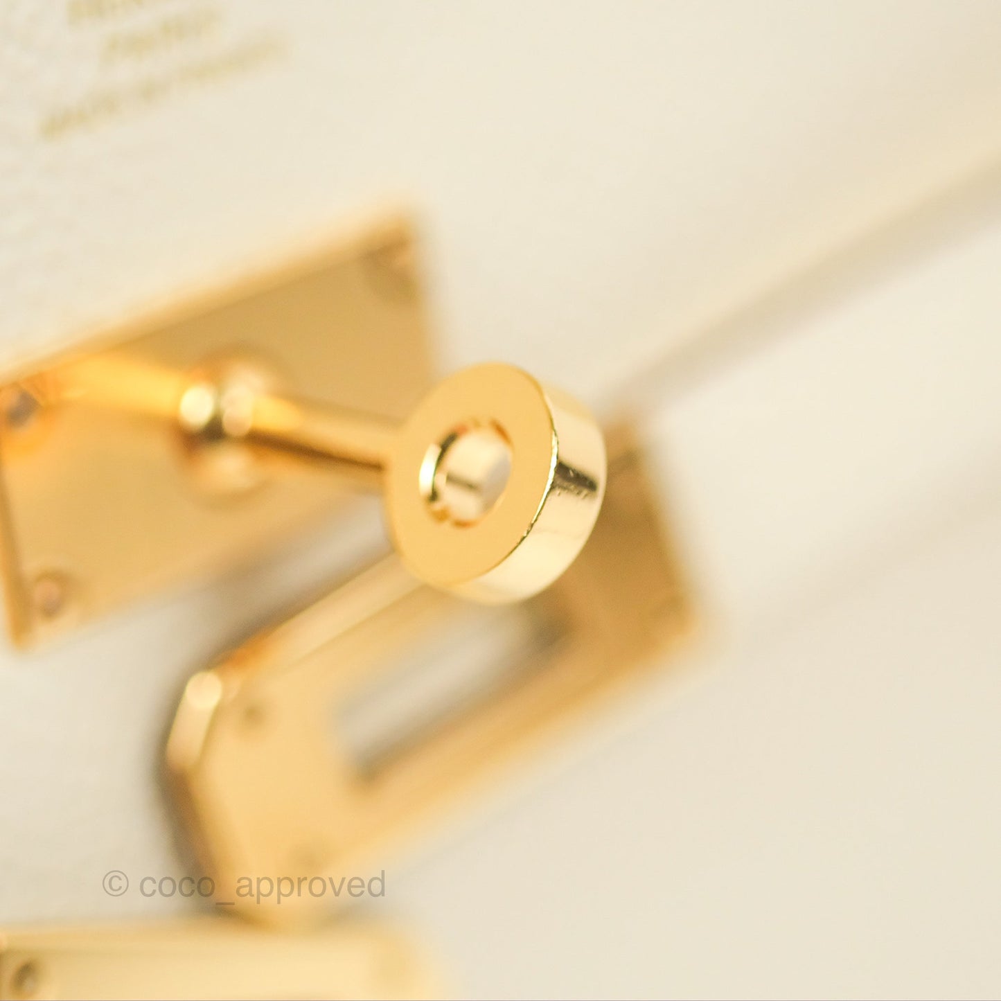 Hermès Kelly To Go Wallet Nata / Jaune Poussin Epsom Gold Hardware