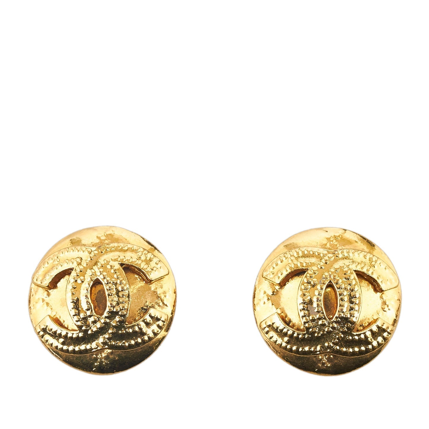 Luxury Chanel CC Clip On Earrings Costume Earrings