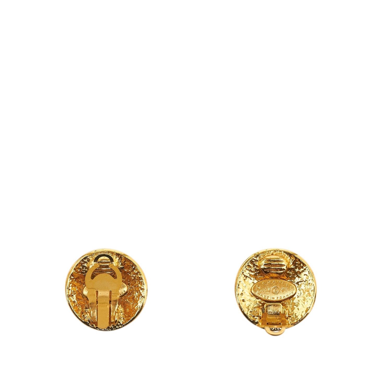 Luxury Chanel CC Clip On Earrings Costume Earrings
