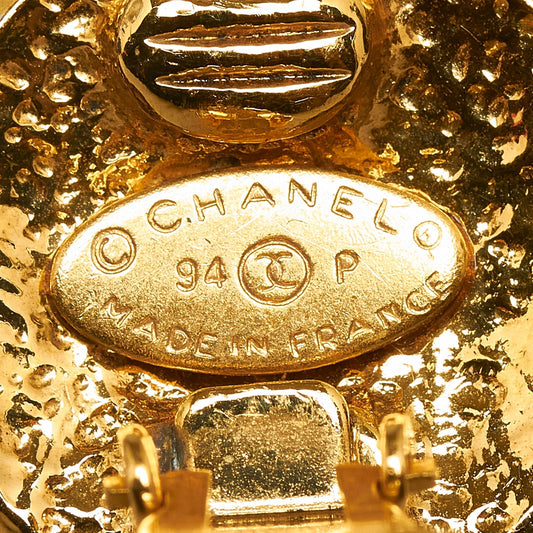 Luxury Chanel CC Clip On Earrings Costume Earrings