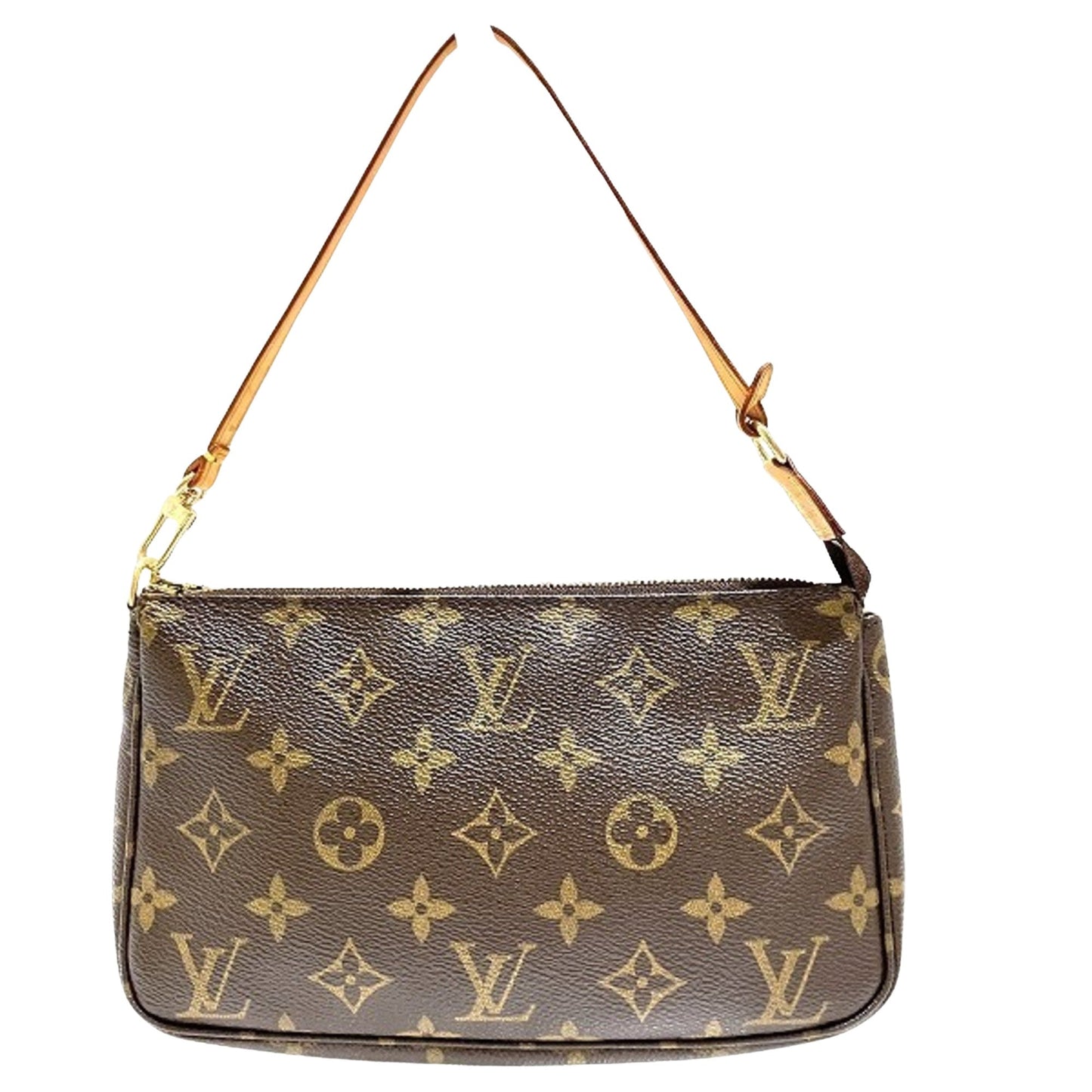 Louis Vuitton Pochette Accessoires  Canvas Clutch Bag ()