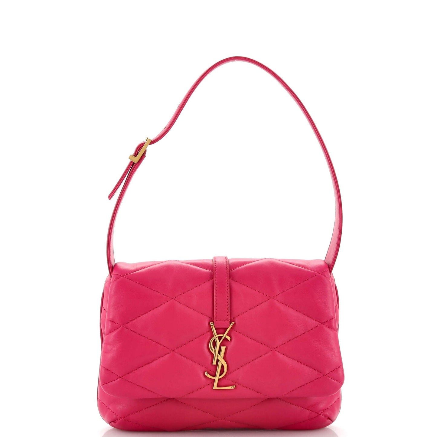Luxury Saint Laurent Le 57 Shoulder Bag Quilted Leather