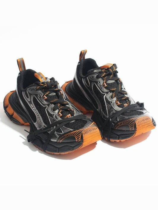 Luxury Balenciaga 3XL Low-Top Sneakers Black