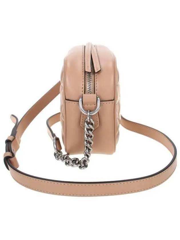 Luxury Gucci Trending 2025 Silver Hardware GG Marmont Small Shoulder Bag Pink