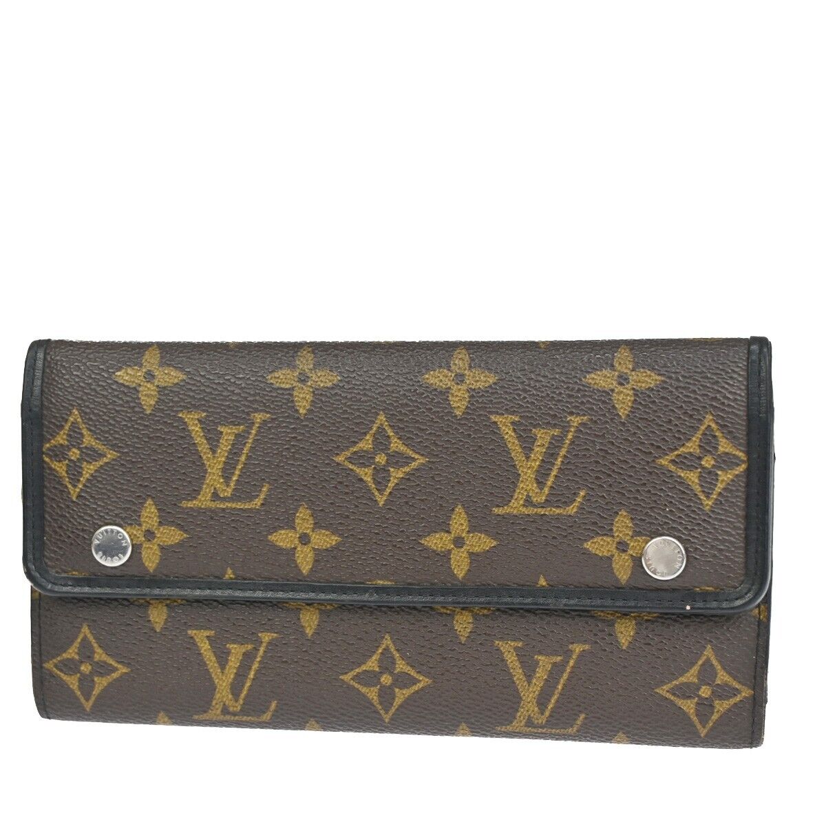 Louis Vuitton Macassar  Canvas Wallet  ()