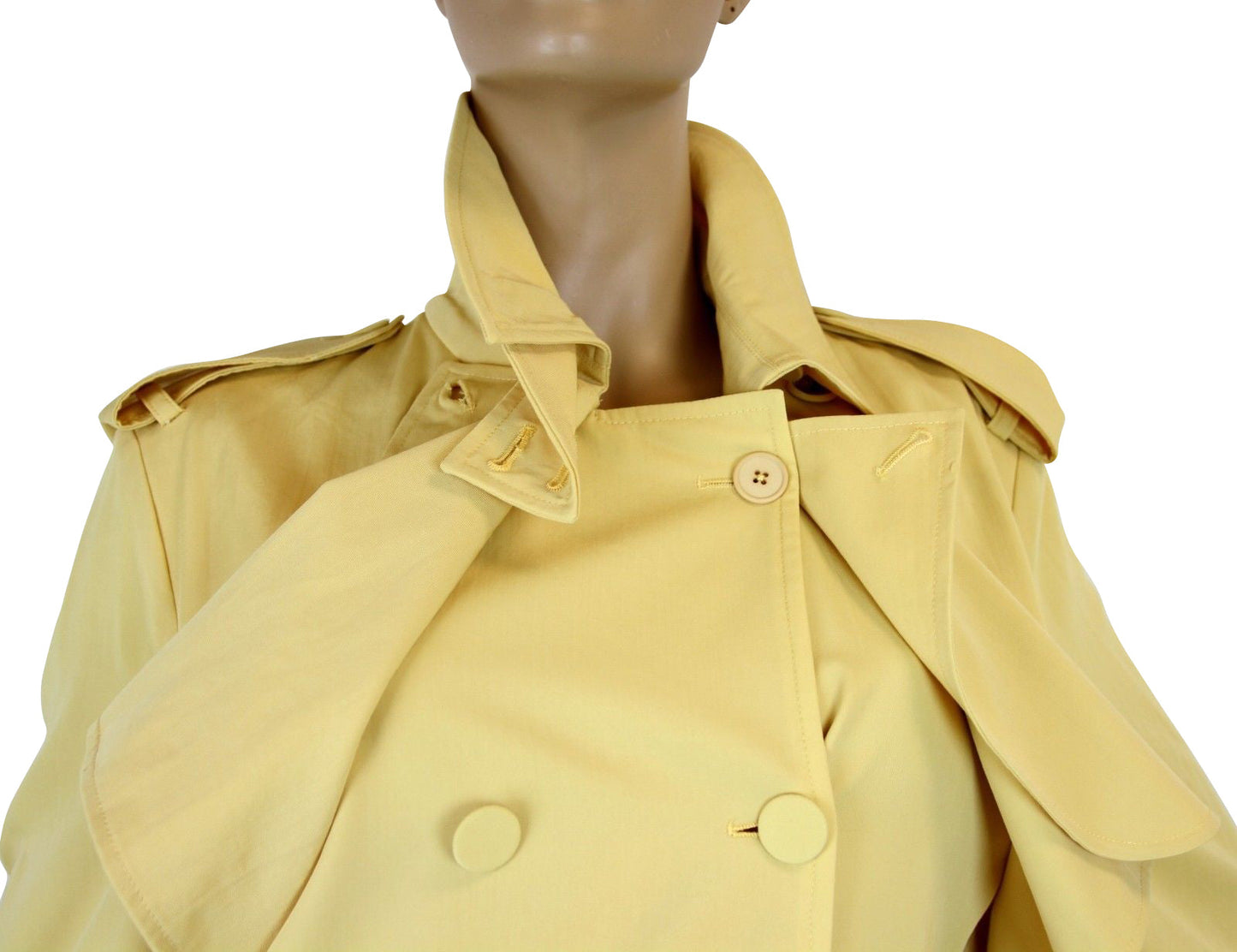 Luxury Bottega Veneta Women's  Virgin Wool Trench Coat Jacket