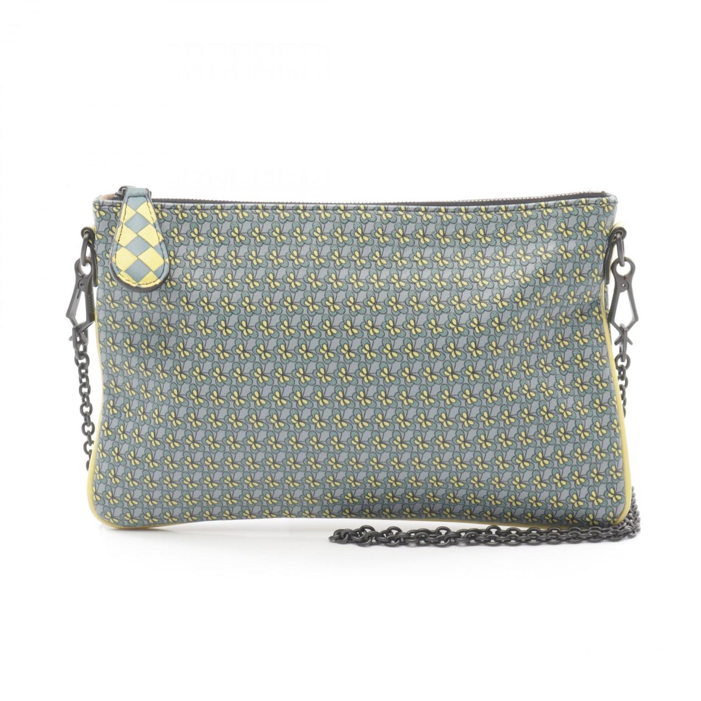 Luxury Bottega Veneta blue Leather Shoulder Bag ()