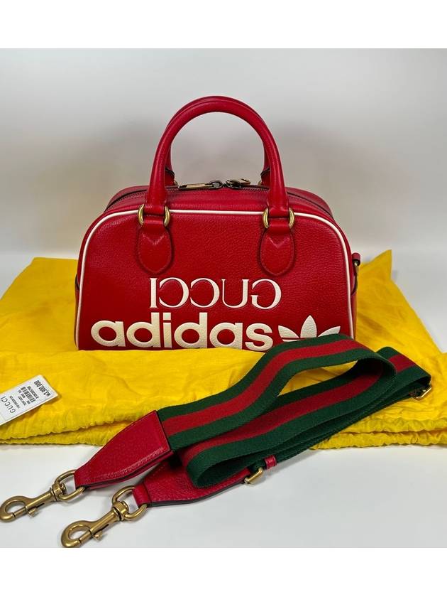 Luxury Gucci Trending 2025 x Adidas mini duffel bag