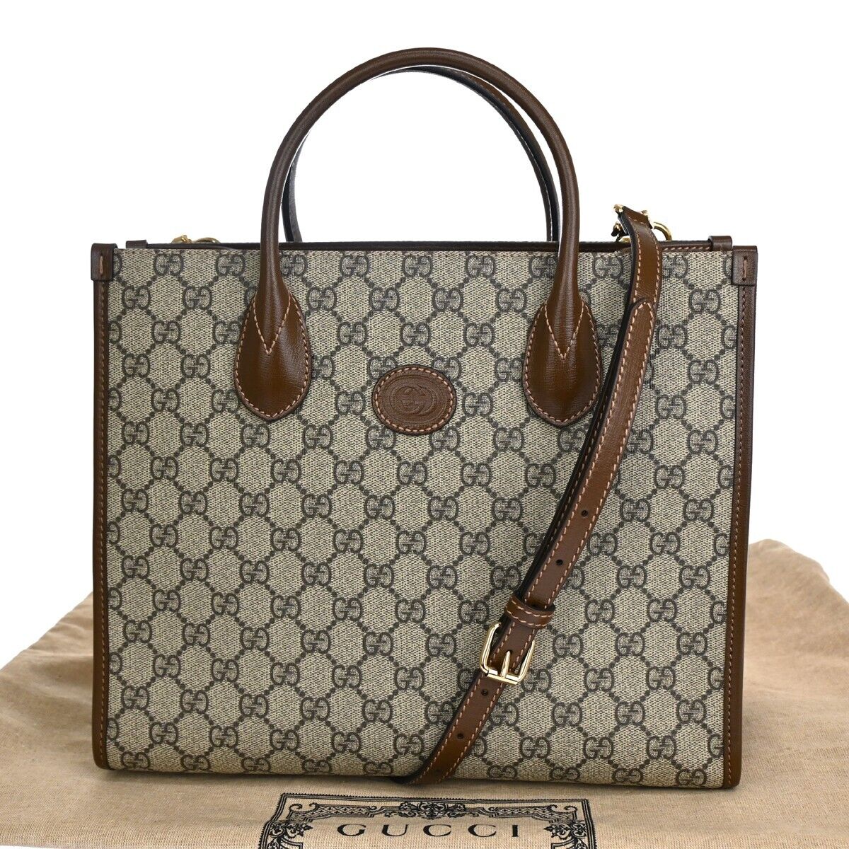 Luxury Gucci Trending 2025 Gg Supreme  Canvas Tote Bag