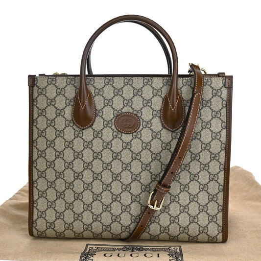 Luxury Gucci Trending 2025 Gg Supreme  Canvas Tote Bag