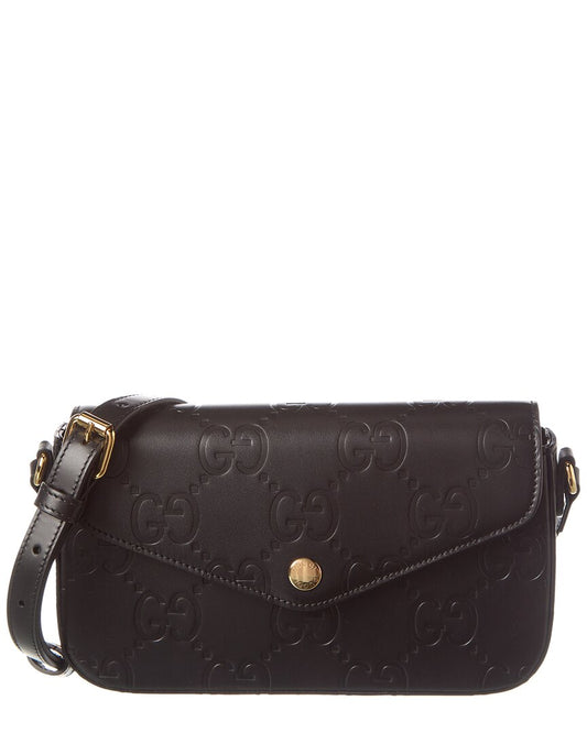 Luxury Gucci Trending 2025 GG Super Mini Leather Shoulder Bag