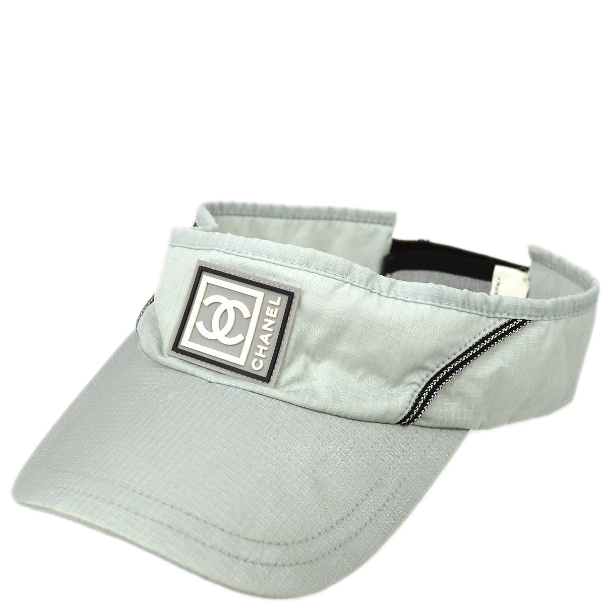 Luxury Chanel 2000s Sports Line Visor