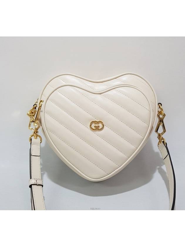 Luxury Gucci Trending 2025 Interlocking G Heart Shoulder Bag 751628
