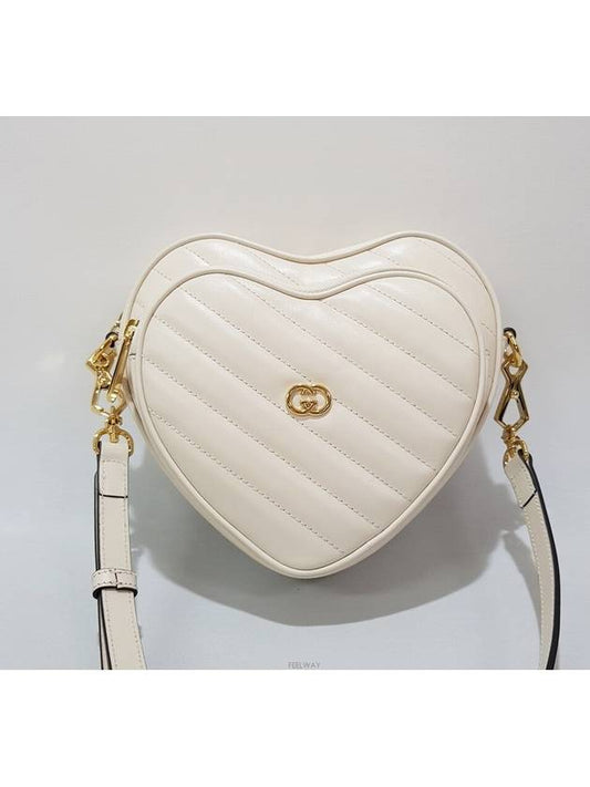 Luxury Gucci Trending 2025 Interlocking G Heart Shoulder Bag 751628