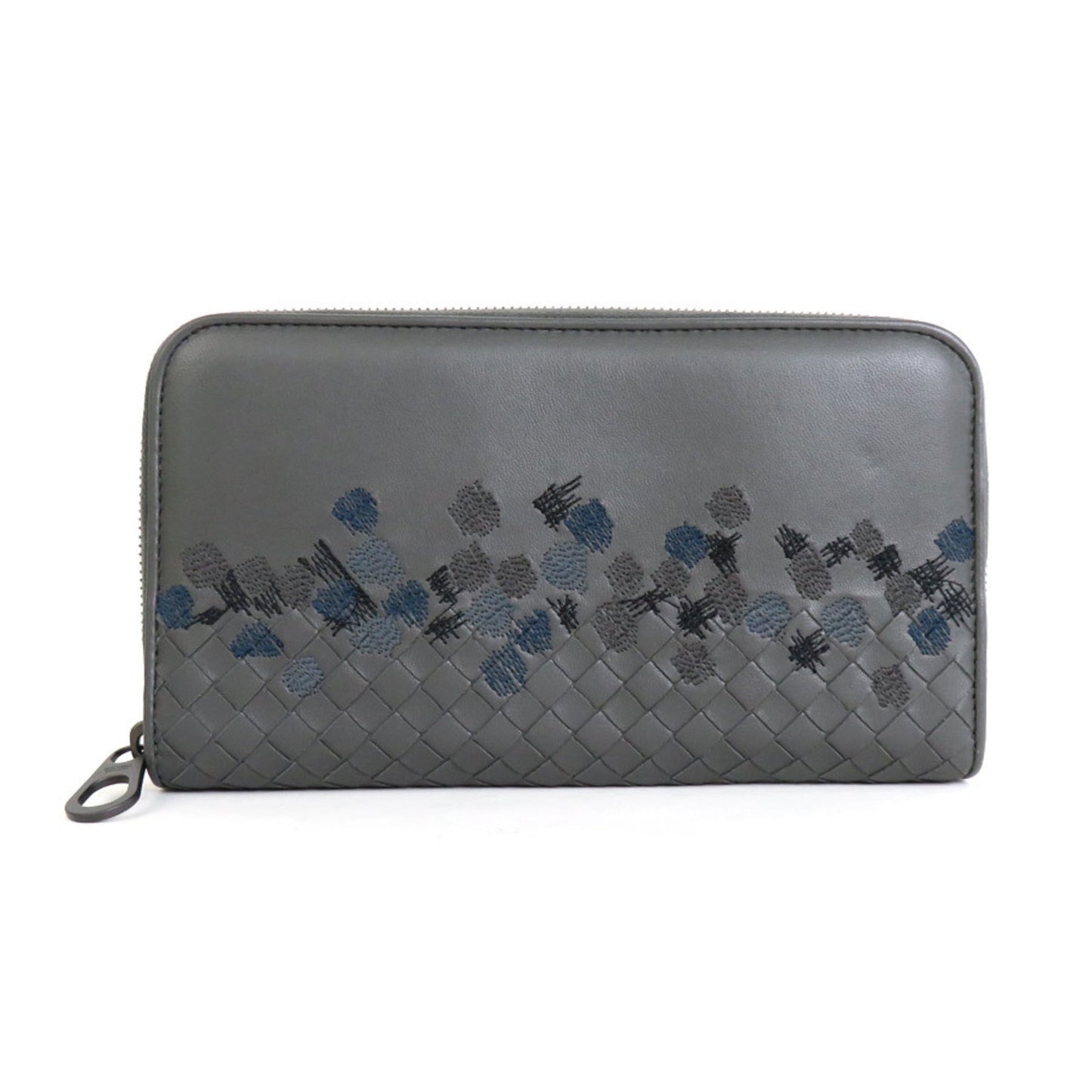 Luxury Bottega Veneta  Leather Long Bill Wallet (Bi-Fold) ()