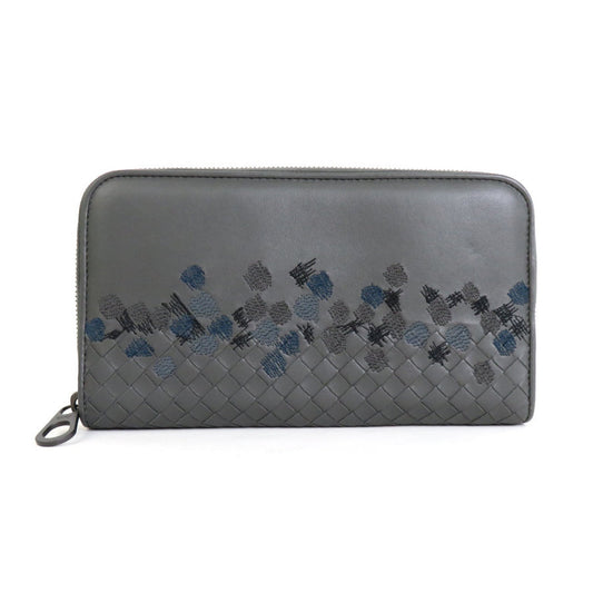 Luxury Bottega Veneta  Leather Long Bill Wallet (Bi-Fold) ()