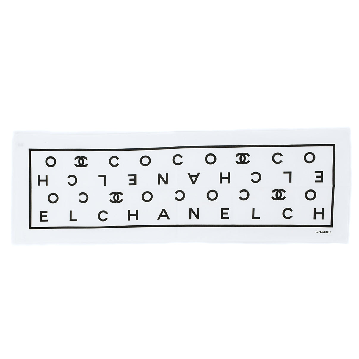 Luxury Chanel Spring 1997 Cotton Scarf 150