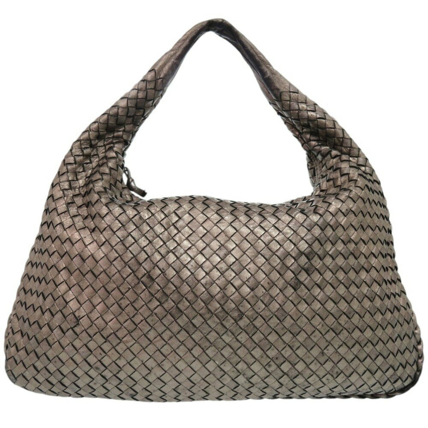 Luxury Bottega Veneta gold Leather Handbag Shoulder Bag ()
