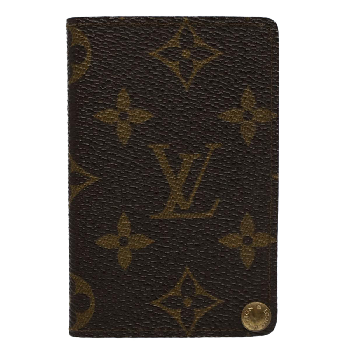 Louis Vuitton Porte Carte Crédit Pression  Canvas Wallet  ()