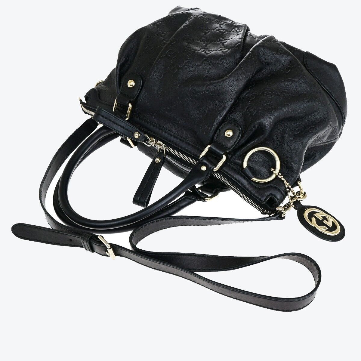 Luxury Gucci Trending 2025 Luxury Gucci Trending 2025ssima  Leather Shoulder Bag ()