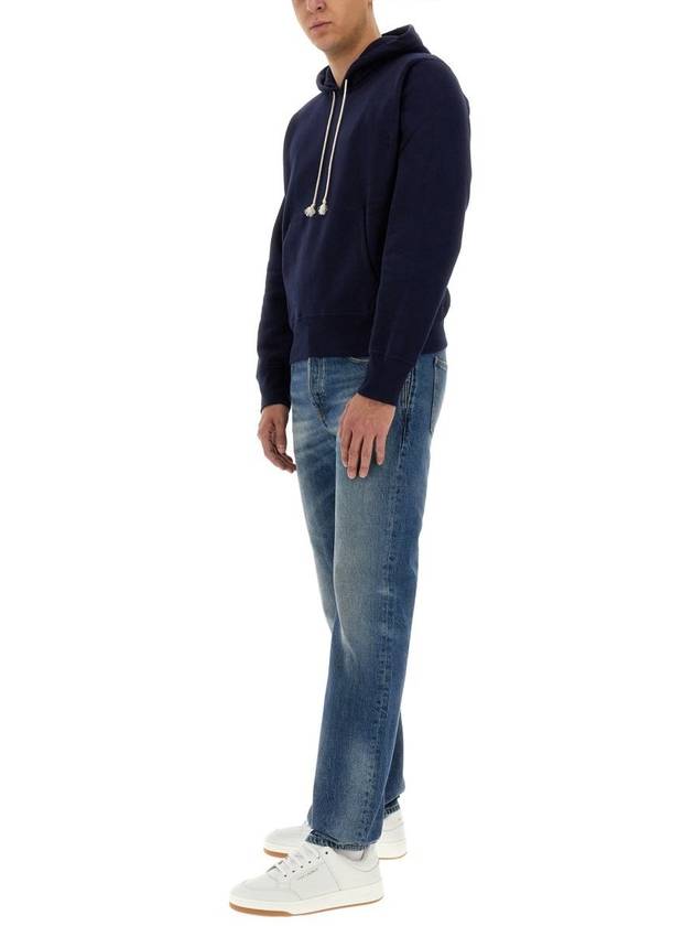Luxury Saint Laurent Hooded T-shirt 778464 Y36SW4140
