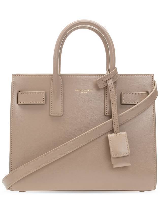 Luxury Saint Laurent Women's Sac De Jour Tote Bag Beige