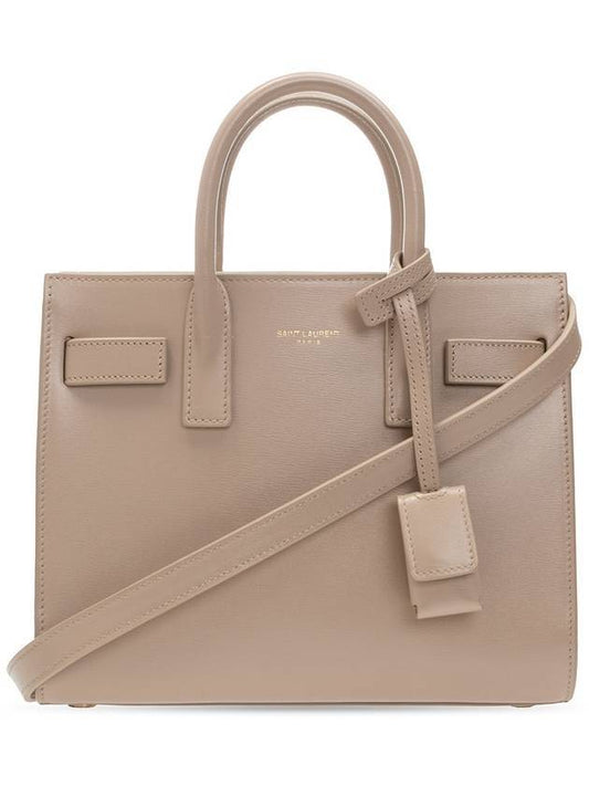 Luxury Saint Laurent Women's Sac De Jour Tote Bag Beige