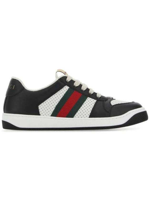 Luxury Gucci Trending 2025 Men's Screener Low Top Sneakers Black