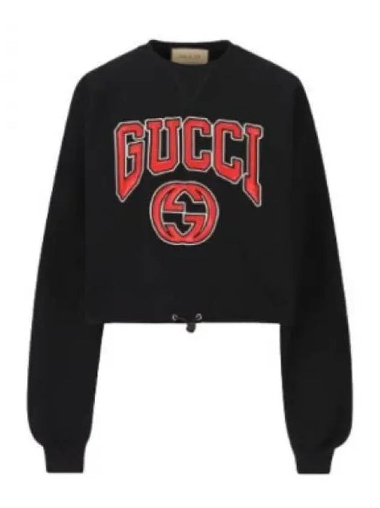 Luxury Gucci Trending 2025 Jersey Embroidery Sweatshirt Black