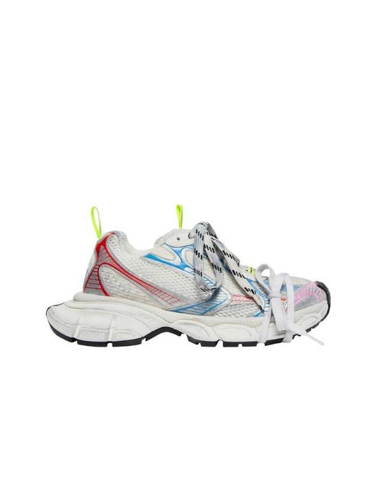 Luxury Balenciaga 3XL Low Top Sneakers Red Blue White