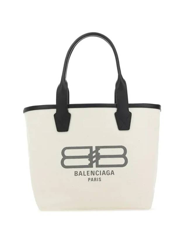 Luxury Balenciaga Jumbo Small Tote Bag Ivory